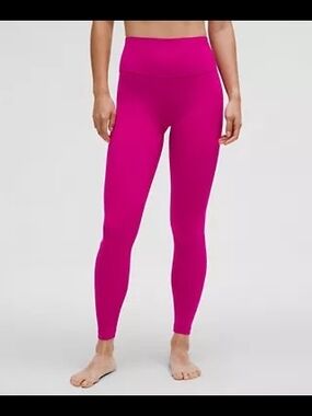 LULULEMON ALIGN High-Waist Pink Leggings 28inch Size 8